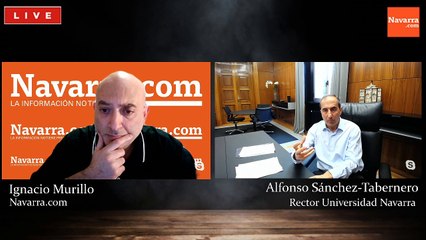 Entrevista con Alfonso Sánchez Tabernero, rector de la Universidad de Navarra