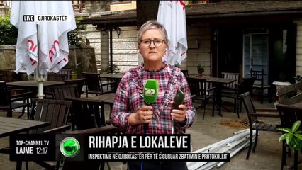Rihapja e lokaleve/ Inspektime në Gjirokastër për të siguruar zbatimin e protokollit