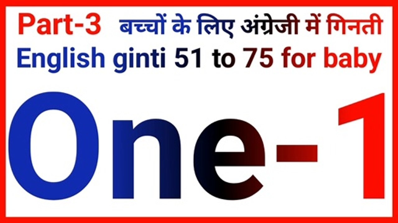 learn number counting for kids | number in English |  ginti in English|  ingreji mein ginti | ginti | english number  |  ginti in english meaning | study | गिनती | ginti with english word | study | learning video | part-3 |entertain 4 you