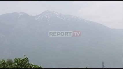 Report TV - Era e ngrohtë Saharjane, Mali Gjalicës në Kukës mbulohet nga re pluhuri