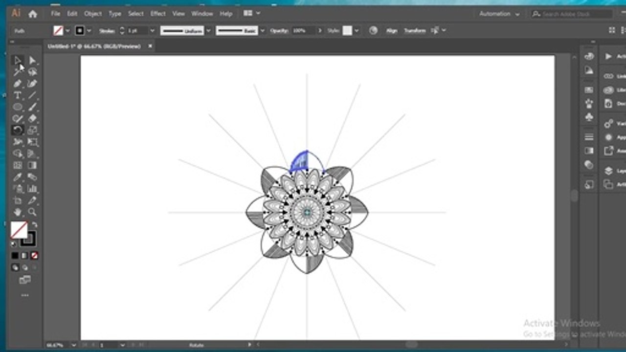 Mandala design