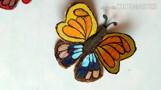 REALISTIC PAPER BUTTERFLY | EASY 3D BUTTERFLY
