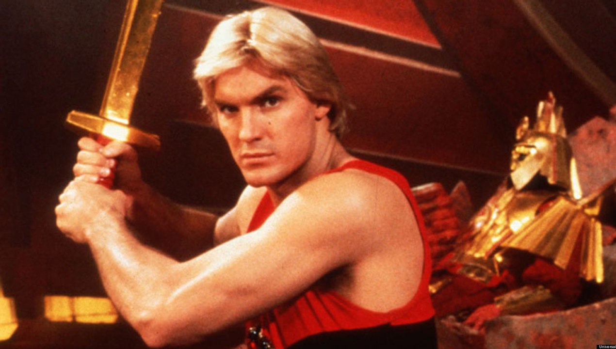 Flash gordon film (1980) - mit sam j. jones, melody anderson, ornella muti, und max von sydow