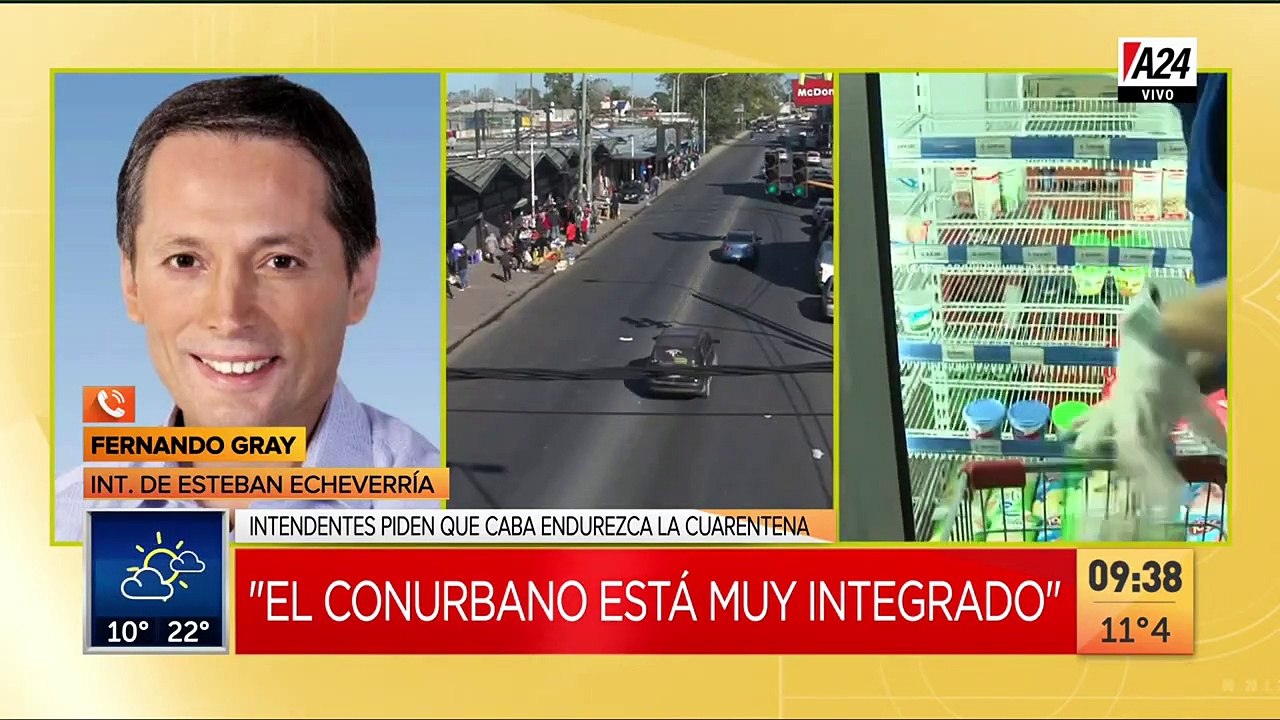 Fernando Gray intendente de Esteban Echeverría