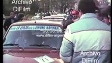 Carlos Menem participa del Rally de la Republica Argentina 1984