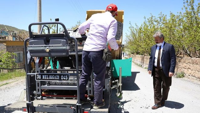 (15 Mayıs 2020) MELİKGAZİ YENİ FİNİŞERİ İLE İŞİN SÜRESİNİ EN AZA İNDİRDİ