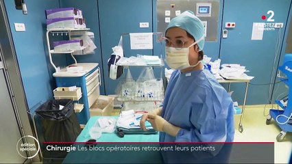 Déconfinement : l'activité reprend dans les blocs opératoires
