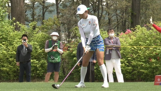 Pro golf returns in South Korea during COVID-19 pandemic