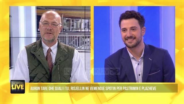 Spoti I veçantë që bën bashkë Auron Taren dhe të birin e tij - Shqipëria Live, 15 Maj 2020