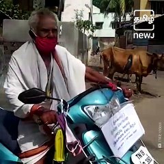 Watch How A Chennai Preist Is Distributing Masks Amid Coronavirus