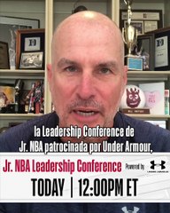 Jr. NBA Leadership Conference Promo Video – Jay Bilas (Spanish Subtitles)