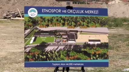 Atlı okçuların yetiştirileceği merkezin temeli atıldı