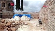 Afrin'deki tarihi 2 yapı Hatay Vakıflar Bölge Müdürlüğü tarafından restore ediliyor