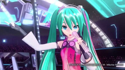 Hatsune Miku Project DIVA Mega Mix - Bande-annonce de lancement