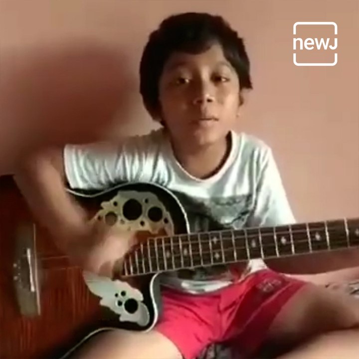 Boy Singing Hear this little boy sing to drive lockdown blues away
