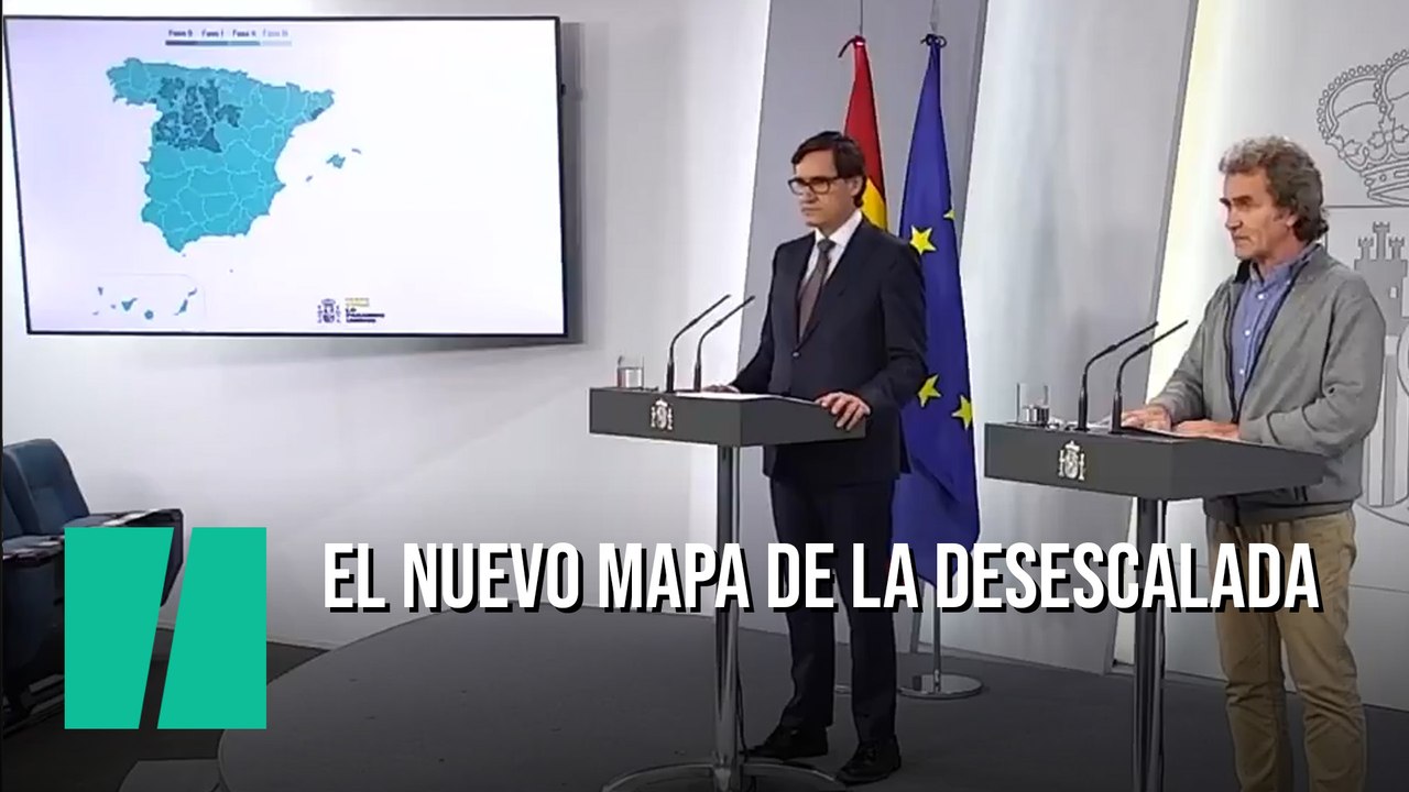 El nuevo mapa de la desescalada