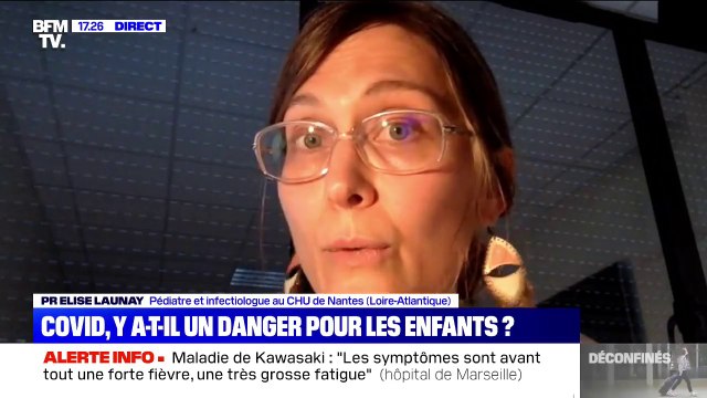Coronavirus: pour la professeure Elise Launay, il ne faut pas rendre les enfants responsables de la transmission