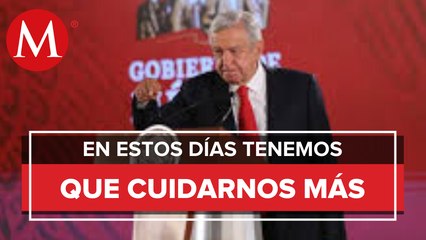 Próxima semana empezarán a bajar contagios de covid-19 en zonas más afectadas: AMLO