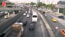 İstanbul’da sokağa çıkma kısıtlamasına saatler kala trafik yoğunluğu arttı