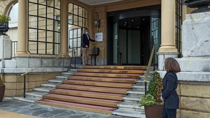 Hotel María Cristina (San Sebastián) da el alta al último paciente de Covid-19