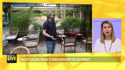 Ja si do të transformohen që nga e hëna lokalet në bllok - Shqipëria Live, 15 Maj 2020