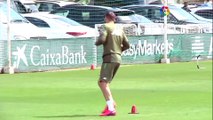 Entrenamiento del Real Betis 15-05-2020