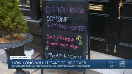 How long will it take Arizona to recover?
