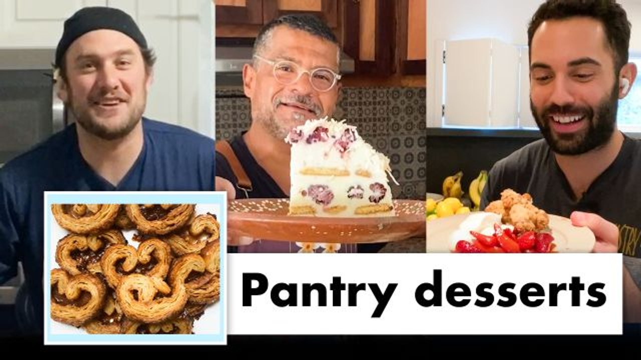 Pro Chefs Make 9 Different Pantry Desserts
