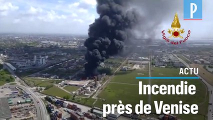 Italie : incendie dans une usine chimique près de Venise