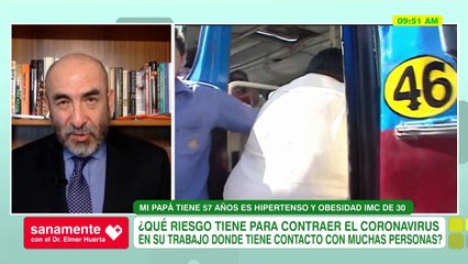 #SanamenteConElDrHuerta - Mi padre es hipertenso y tiene obesidad ¿Debería volver a trabajar?