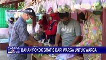 Solid! Saling Tolong Bahan Pokok Gratis dari Warga untuk Warga Terdampak Corona