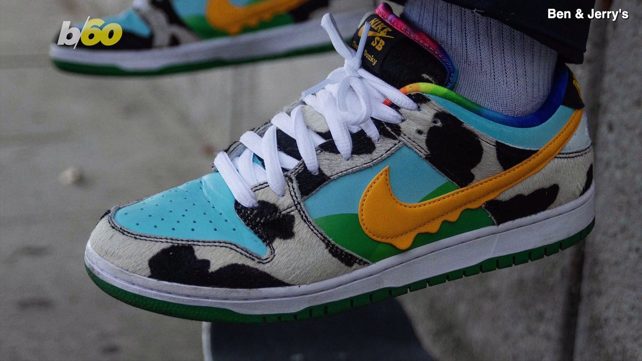 Ice Cream Kicks! Nike & Ben & Jerry’s Team up to Release ‘Chunky Dunky’ Ice Cream Shoes!