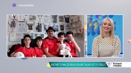 VP - Familja e ndare mes Messit dhe Ronaldos,Gjon Bisuku na prezanton me 4 djemte e tij -Vizion Plus