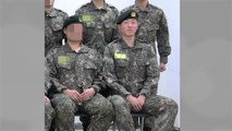 군복 차림에 베레모 쓴 '훈련병' 황의조 모습 공개 / YTN