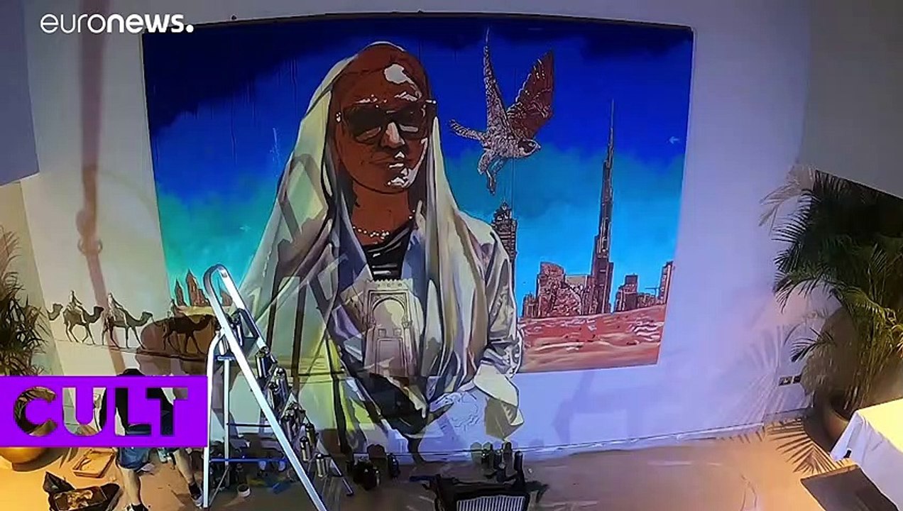 Artistas europeos expresan su arte en Dubai a pesar del cierre por el coronavirus