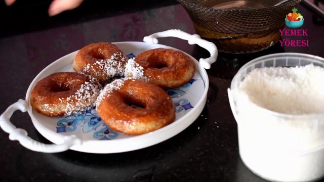 Yoğurtlu Halka Tatlısı Tarifi, Halkalı Fış Fış Tatlısı Tarifi