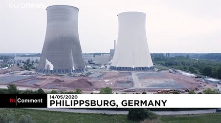 Allemagne : les tours de la centrale nucléaire de Philippsburg soufflées
