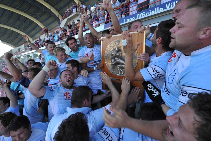 CS Vienne rugby champion de France fédérale 2   17 juin 2012