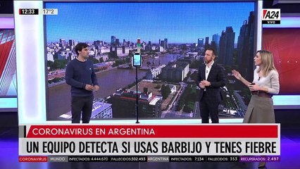 Portero eléctrico te toma la temperatura y si tenés barbijo puesto
