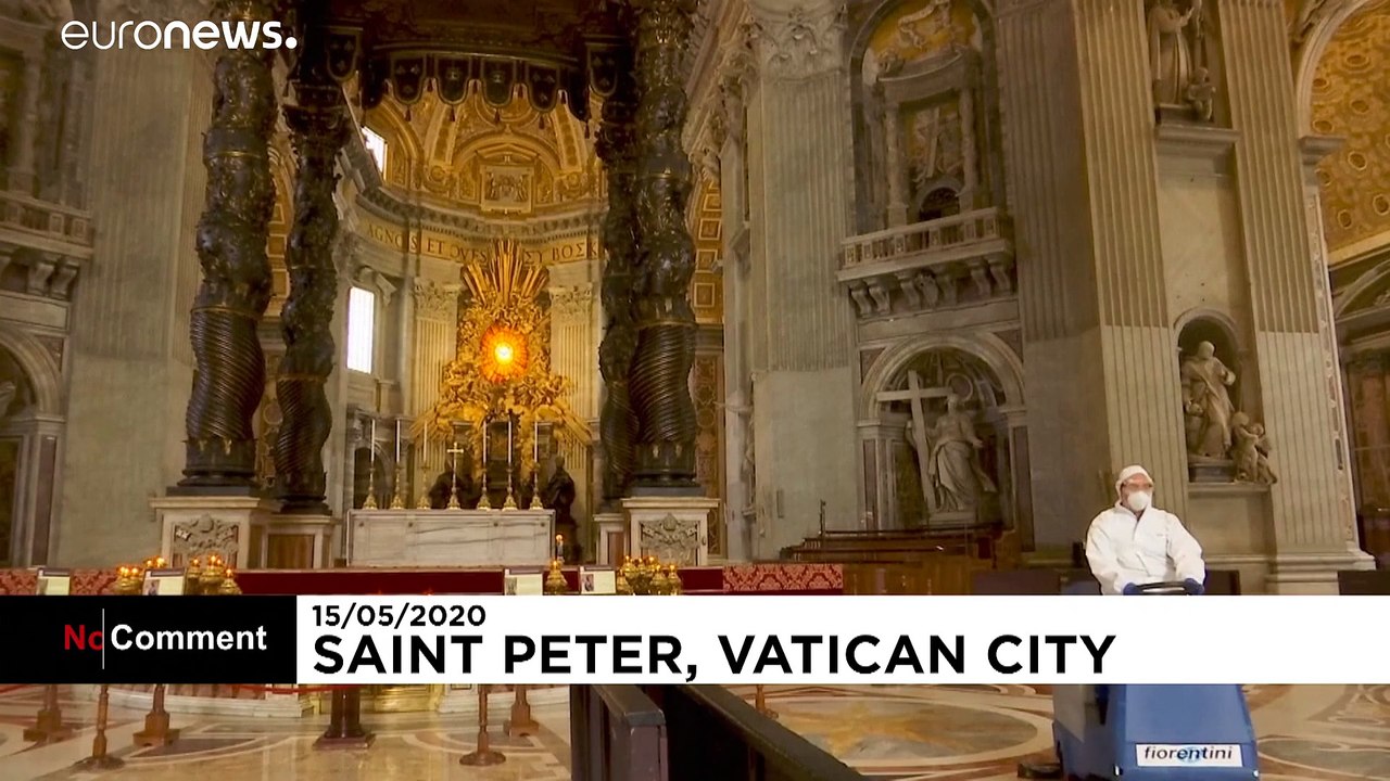 В Ватикане дезинфицируют Собор Святого Петра