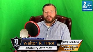 #30 of 50 (Sit Down) Trick Disability ALJ Questions You May Hear At Your Hearing By Attorney Walter Hnot