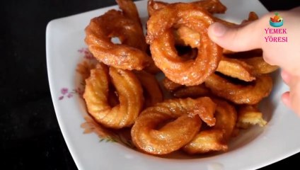 Çıtırtısı Komşudan Duyulan Halka Tatlısı Tarifi