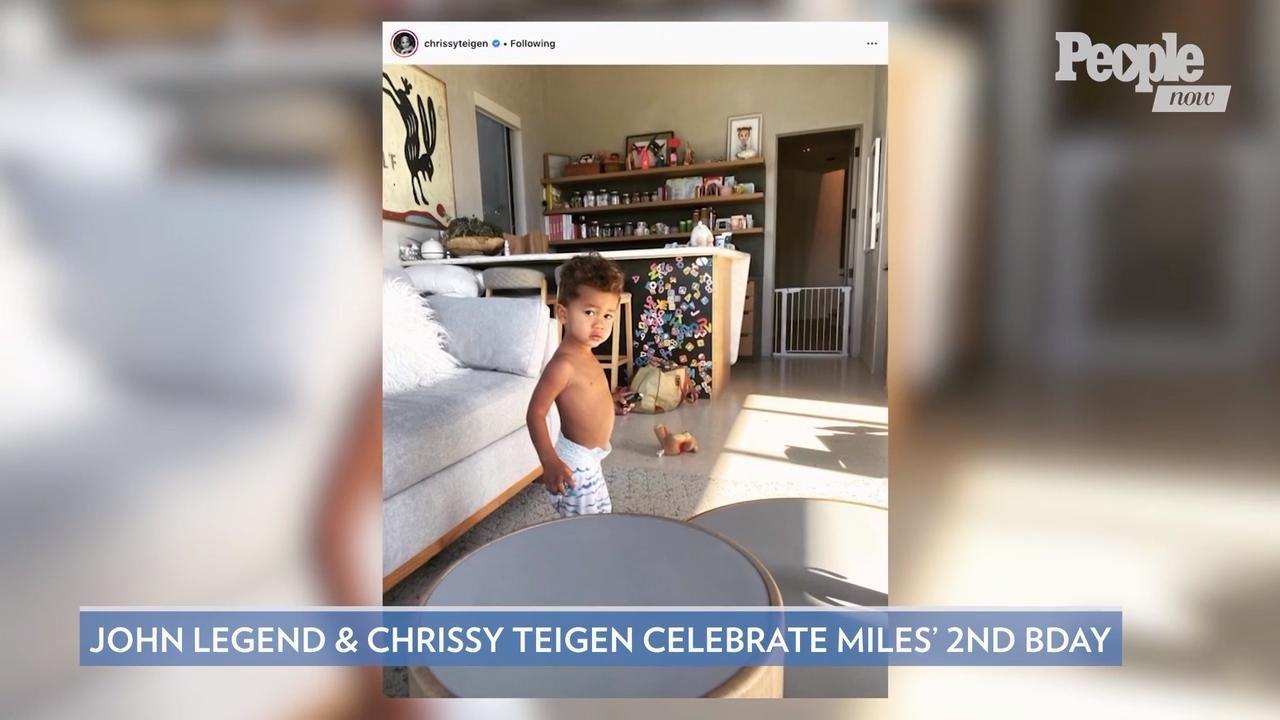Chrissy Teigen Gives Son Miles an At-Home Haircut Ahead of His Second Birthday: 'I Cut Hair Now'