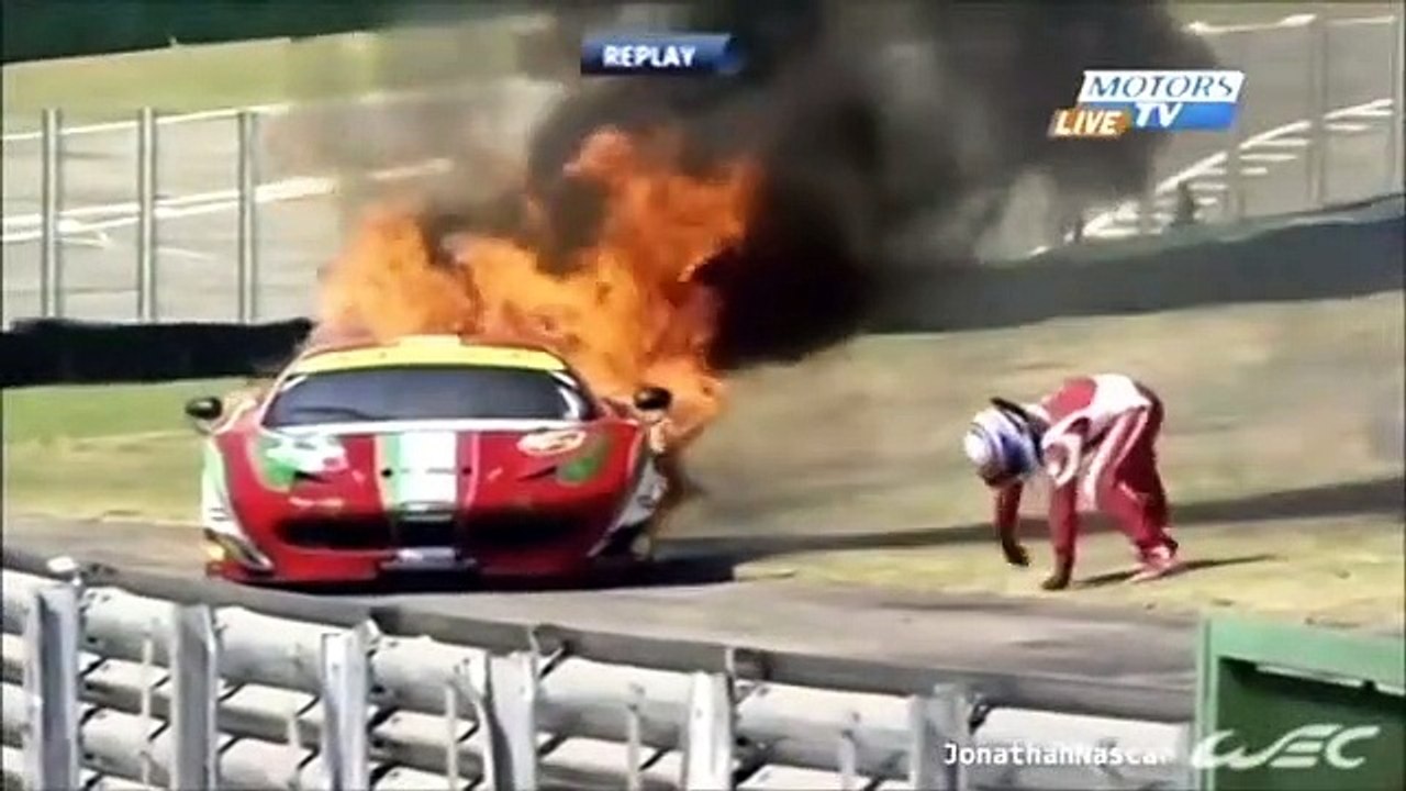 Ferrari on fire 6 Hours of Sao Paulo 2013 WEC