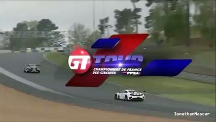Antoine Leclerc Big Crash GT Tour 2013 Le Mans