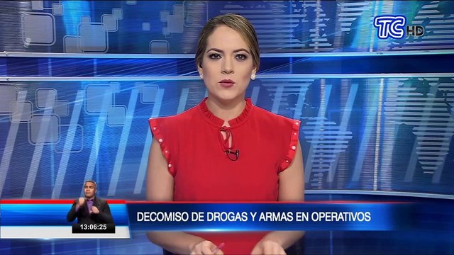 Un policía entre los detenidos por posesión de armas y drogas en Guayaquil