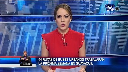 44 rutas de buses se reactivarán desde la próxima semana en Guayaquil