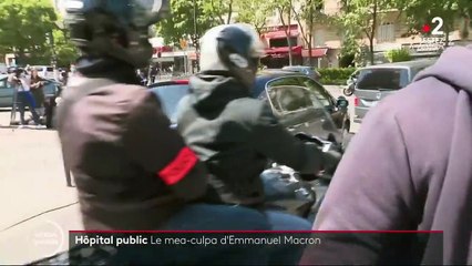 Hôpital : le mea-culpa d’Emmanuel Macron