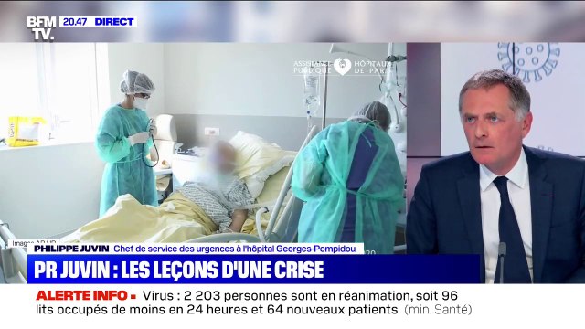 Vaccin contre le coronavirus: pour le Pr Juvin, nous ne sommes plus prioritaires