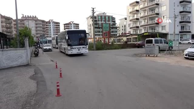 KKTC'de çalışan 173 tarım işçisi Adıyaman'da karantina yurduna yerleştirildi